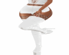 Shoes white latex