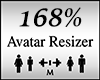 Avatar Scaler 168%