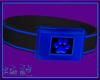 B! Blue Seatbelt Collar