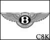 C8K Bently Emblem Logo