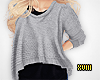 ! Slouch Gray Sweater