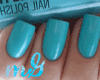 (mG)new Light blue nails