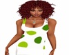 LIME DOT TANK TOP