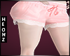 [Hz] Pink Lace Shorts