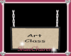 Art Class Sign