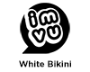 White Kim Bikini