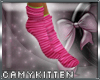~CK~ Socks Pink Green