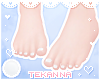 [T] Wiggly toes White