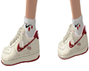 white rubber  F