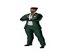 Green Suit White Shirt