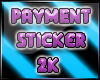 G|Payment Sticker|2k