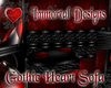 Gothic Heart Sofa IV