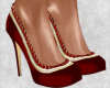 (KUK)jewerly shoes red