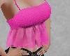 A~ Pink Waffle Halter