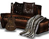 Leather Guitar Chair