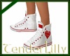 converse hearts