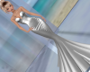 Silver Fishtail Gown