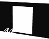 Black wall with Door