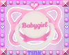 Babygirl Paci | Pink