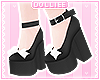 D. Maid Heels Black