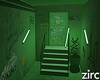 neon stairs