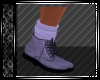 Purple Hiker Boots