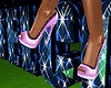 D purple shoes diamond