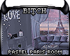 !B Pastel Paris Room