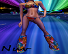 Rave Colors bikini/boots