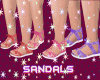 Sandalia Purple kids