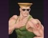 Soldier Army Tough Guy Wrestler Halloween Costume Street Fighter