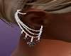 Silver Neon Earrings