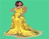 Golden Elegance Gown