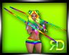 Rave Rainbow Stick