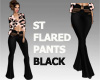 ST FLARE PANT BLACK