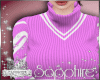[S] Knitted Top-Purple