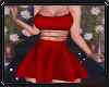 {D} Lady Red Dress