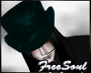 CEM Teal Gothic Tophat