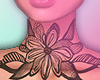 🖋 Delicate Neck Tat
