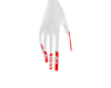 CHROME RED Nails