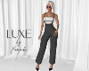 LUXE Pant Fit GreyHT Wht