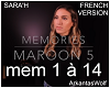 MEMORIES- MAROON 5  FR
