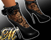 ^MQ^ Black Wedding Shoes