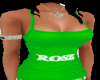 lime green rose tank