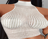 ! White Knit Top