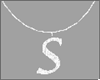 Letter S Necklace - F -