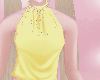 Lena Pearl Top Yellow