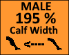 Calf Scaler 195% Male