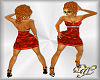 DJL-BM Short Dress Red
