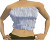 SILVER TEXTURED TUBE TOP
